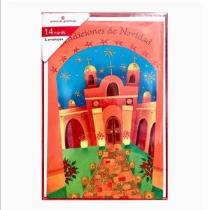 “Bendiciones de Navidad” Spanish Español Christmas Cards, 14 ct